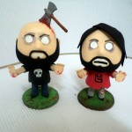 Jovem Nerd e Azaghal em E.V.A.
