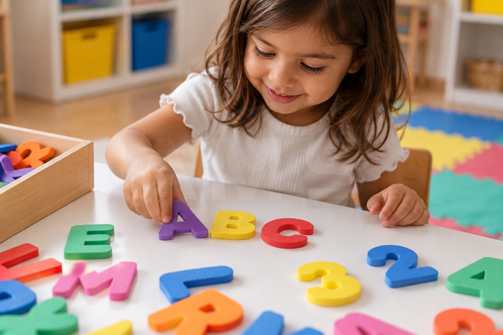 Como ensinar letras e números com brinquedos de E.V.A.?